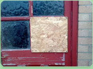 boarded up Ashford